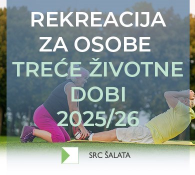 U četvrtak, 02.10.2025. ponovo započela rekreacija za osobe treće životne dobi. 